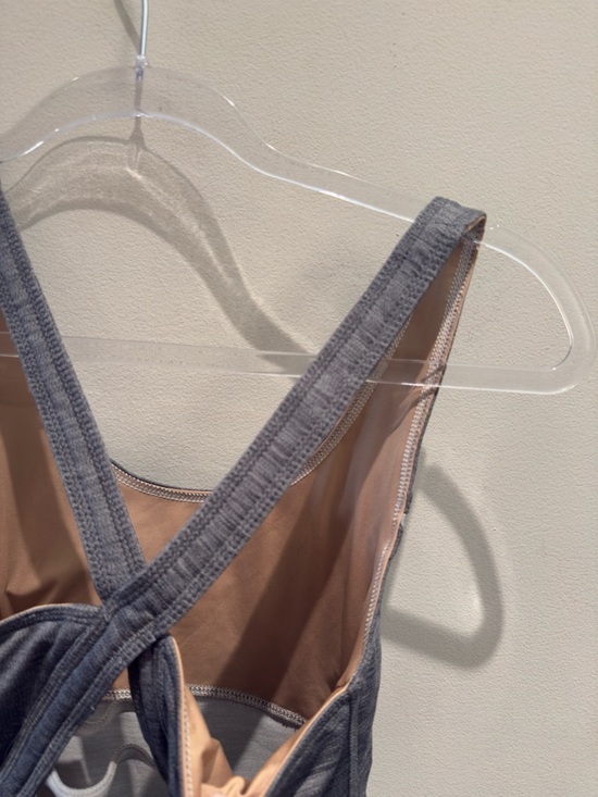 Fp Free People Movement Grey Athletic Tank Top Cross-Back Straps Size XS Women’s - Picture 4 of 5